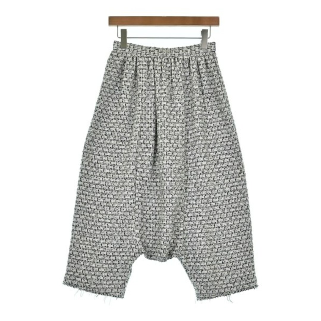 JUNYA WATANABE - JUNYA WATANABE パンツ（その他） XS 白x黒(ツイード) 【古着】【中古】