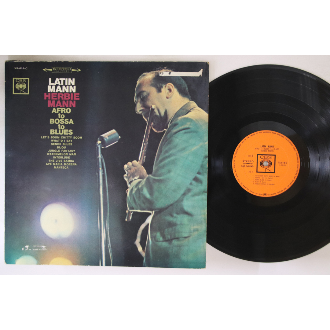 LP Herbie Mann Latin Mann (Afro To Bossa To Blues) YS619C CBS /00260 エンタメ/ホビーのエンタメ その他(その他)の商品写真