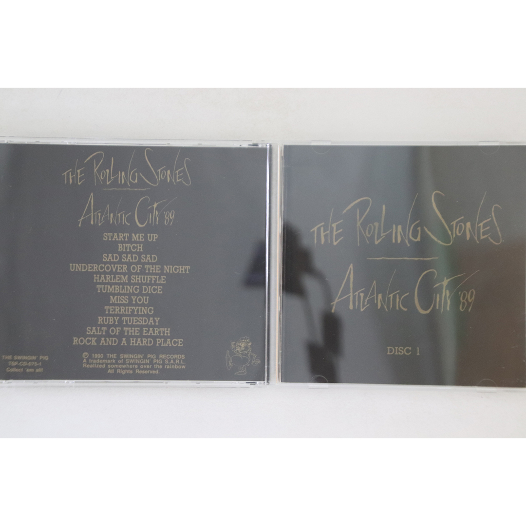 4discs CD Rolling Stones Atlantic City 89 Disc 1 TSPCD0751 SWINGIN PIG /00110 エンタメ/ホビーのCD(ポップス/ロック(洋楽))の商品写真