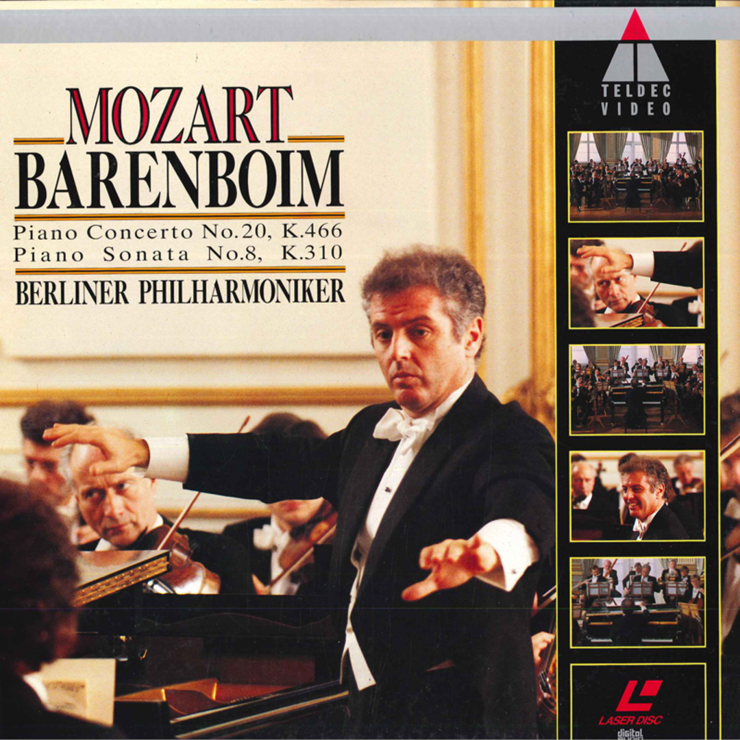 LD Berliner Philharmoniker Mozart Barenboim WPLP9703 TELDEC VIDEO Japan プロモ /00600 エンタメ/ホビーのエンタメ その他(その他)の商品写真