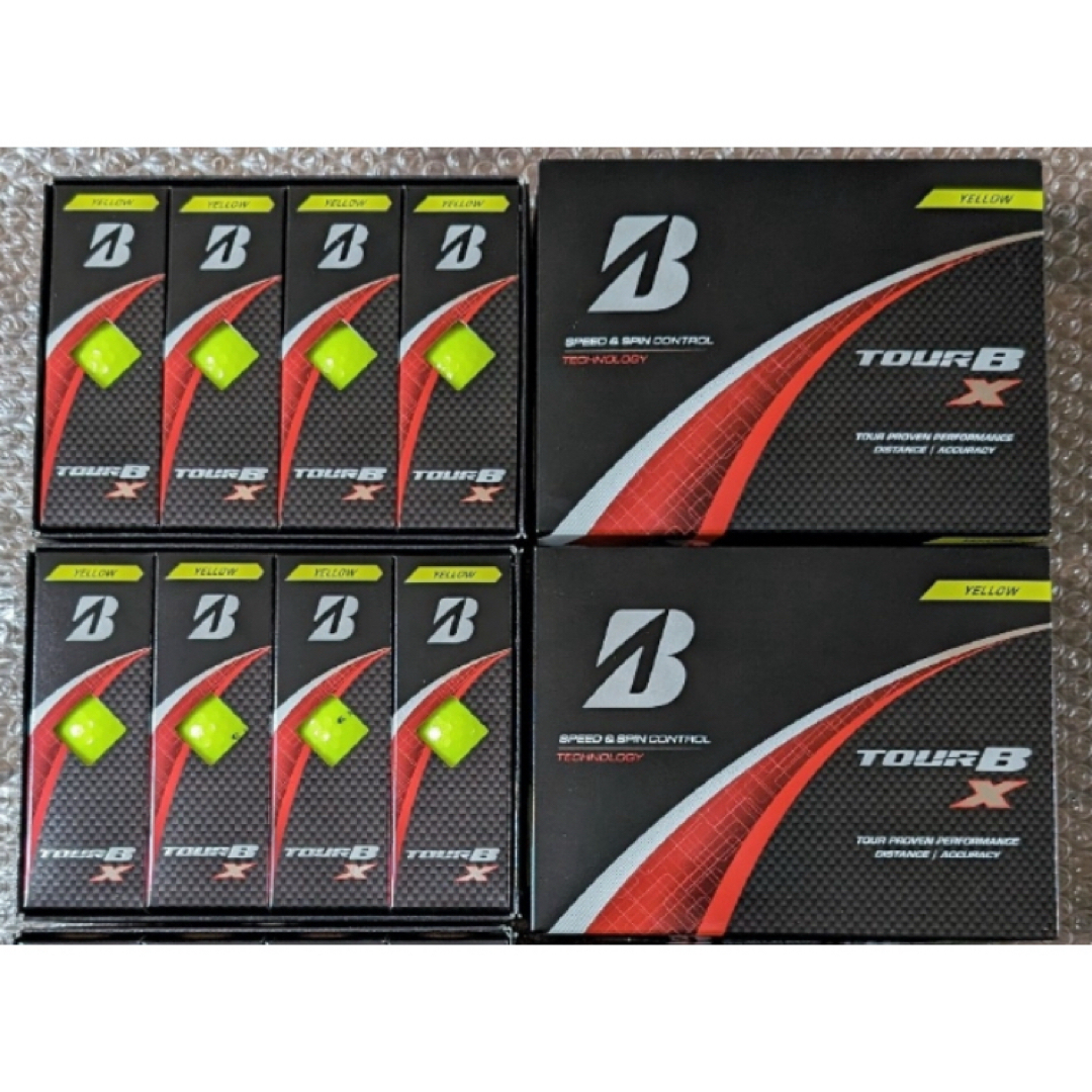 BRIDGESTONE(ブリヂストン)の2025年購入 ブリヂストン TOUR B x イエローカラー 2ダース スポーツ/アウトドアのゴルフ(その他)の商品写真