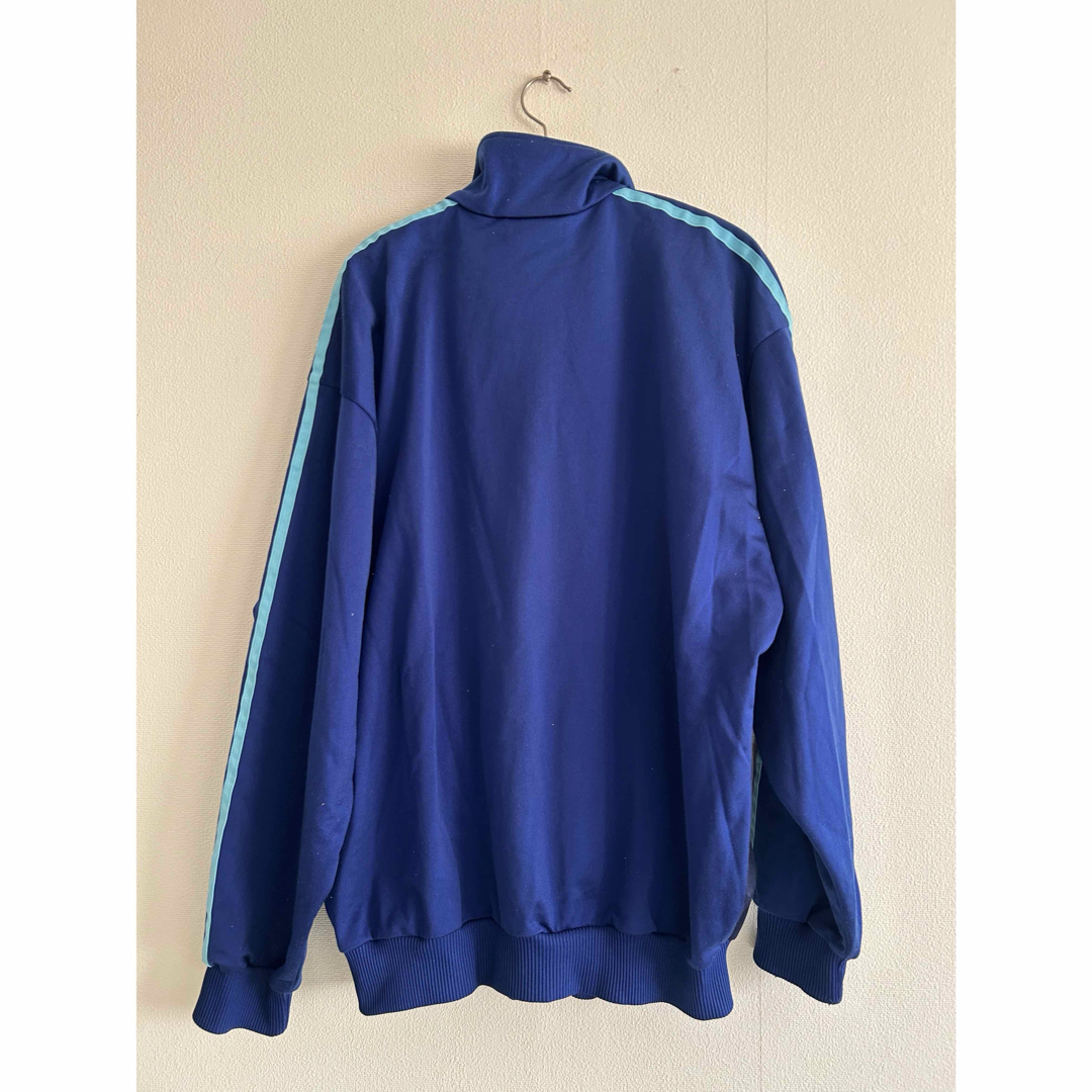 adidas - adidas ネイビー/ライトブルー ジャージ Mサイズの通販 adidas - adidas ネイビー/ライトブルー ジャージ Mサイズの通販