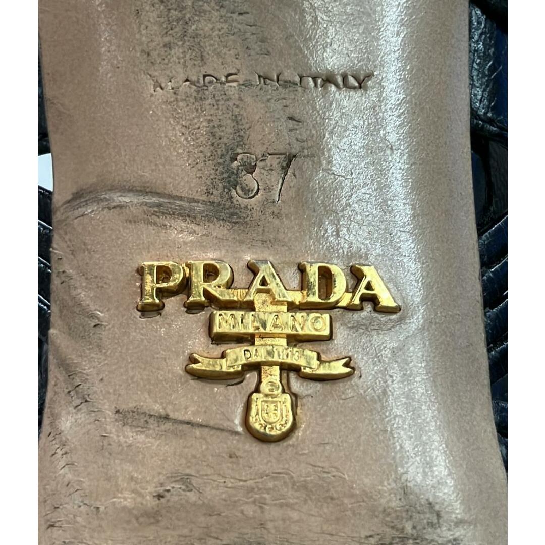 PRADA - プラダ PRADA バックストラップサンダル レディース 37 PRADA - プラダ PRADA バックストラップサンダル レディース 37