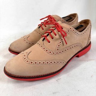 Cole Haan - コールハーン 7 1/2 24.5 スエード ウイングチップ Cole Haan - コールハーン 7 1/2 24.5 スエード ウイングチップ