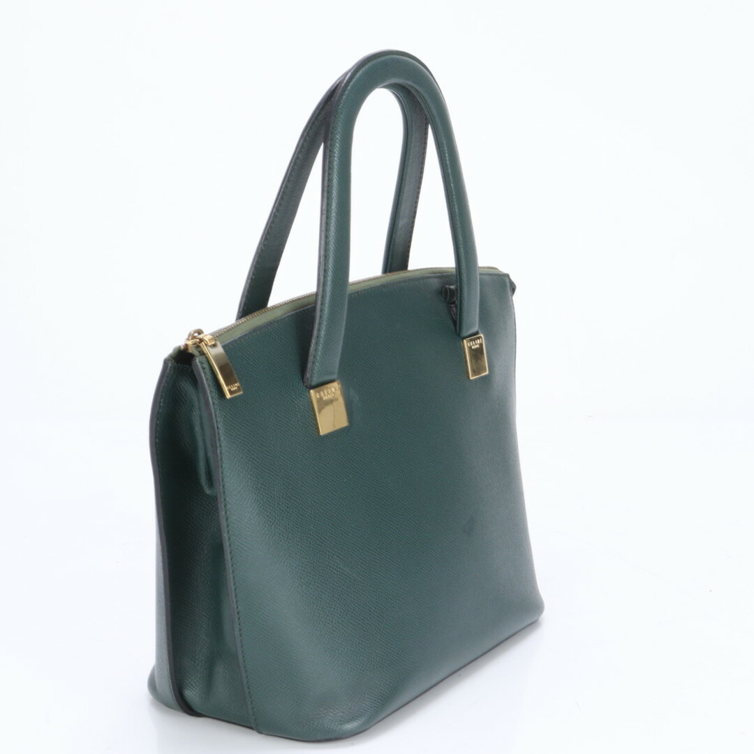 CELINE - 美品 セリーヌ レザー トート バッグハンド トップ CELINE - 美品 セリーヌ レザー トート バッグハンド トップ