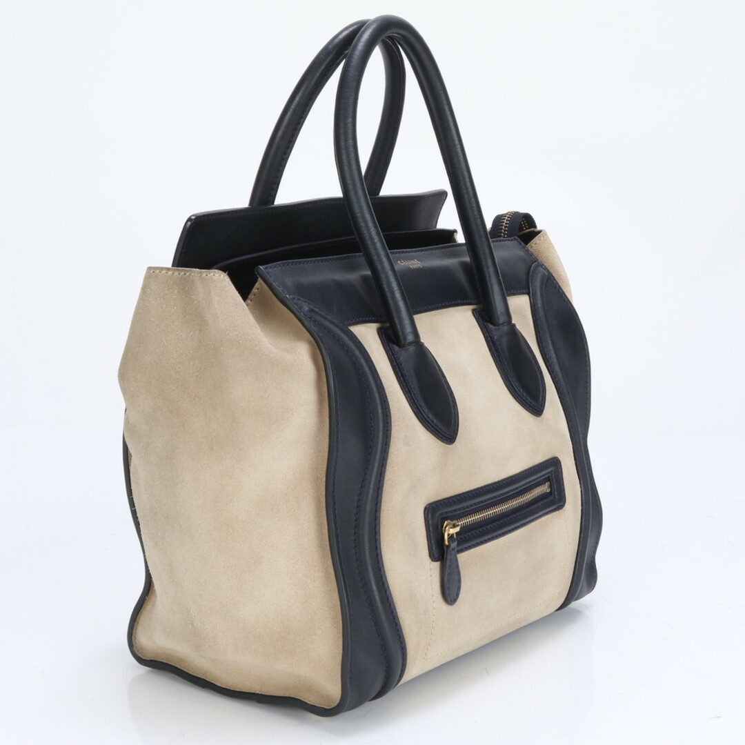 CELINE - 極美品 セリーヌ ラゲージ ミニ ショッパー レザー CELINE - 極美品 セリーヌ ラゲージ ミニ ショッパー レザー