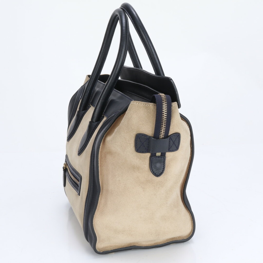 CELINE - 極美品 セリーヌ ラゲージ ミニ ショッパー レザー CELINE - 極美品 セリーヌ ラゲージ ミニ ショッパー レザー