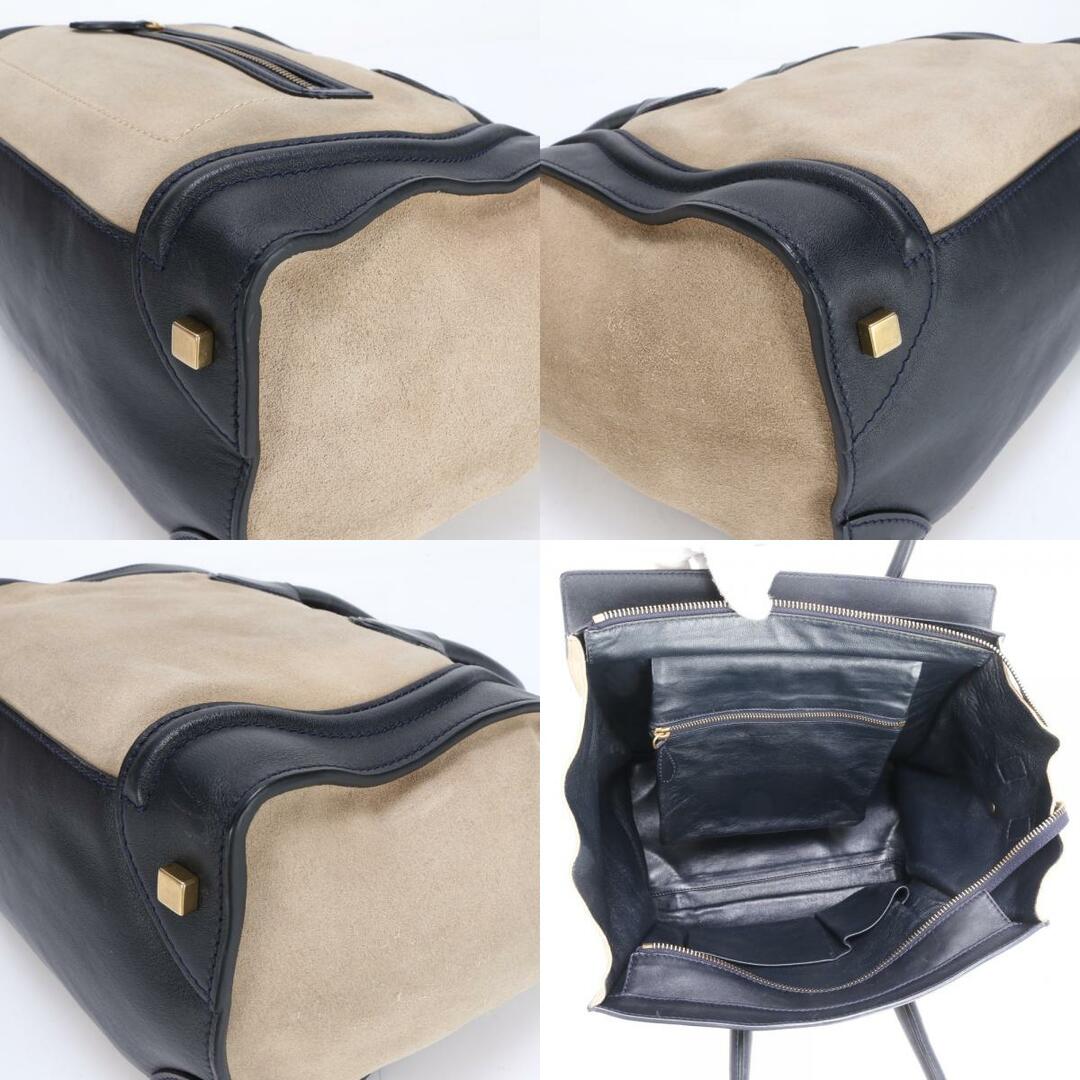 CELINE - 極美品 セリーヌ ラゲージ ミニ ショッパー レザー CELINE - 極美品 セリーヌ ラゲージ ミニ ショッパー レザー