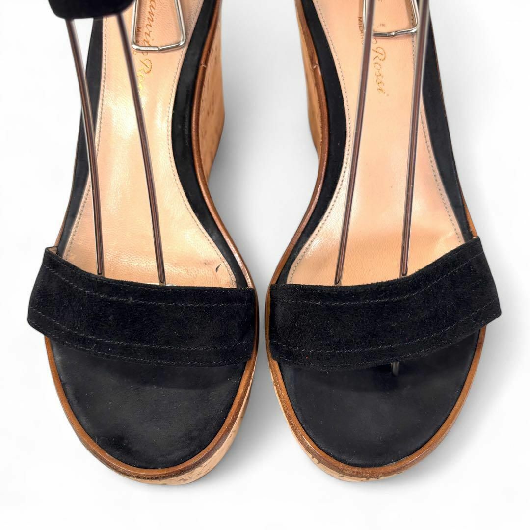 Gianvito Rossi - ジャンヴィトロッシ 36 23 スエード サンダル Gianvito Rossi - ジャンヴィトロッシ 36 23 スエード サンダル