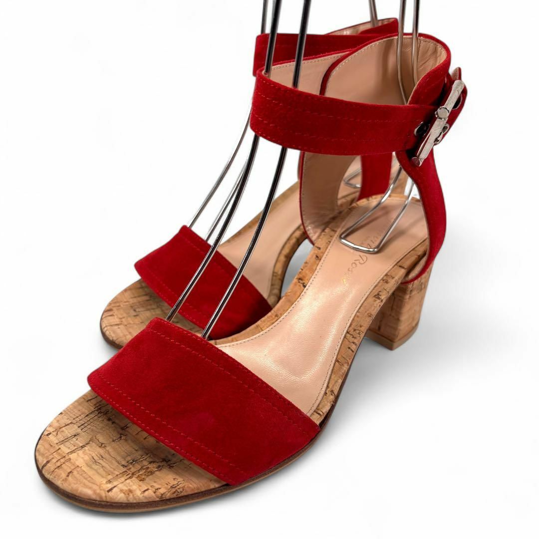 Gianvito Rossi - ジャンヴィトロッシ 37 24 スエード サンダル Gianvito Rossi - ジャンヴィトロッシ 37 24 スエード サンダル