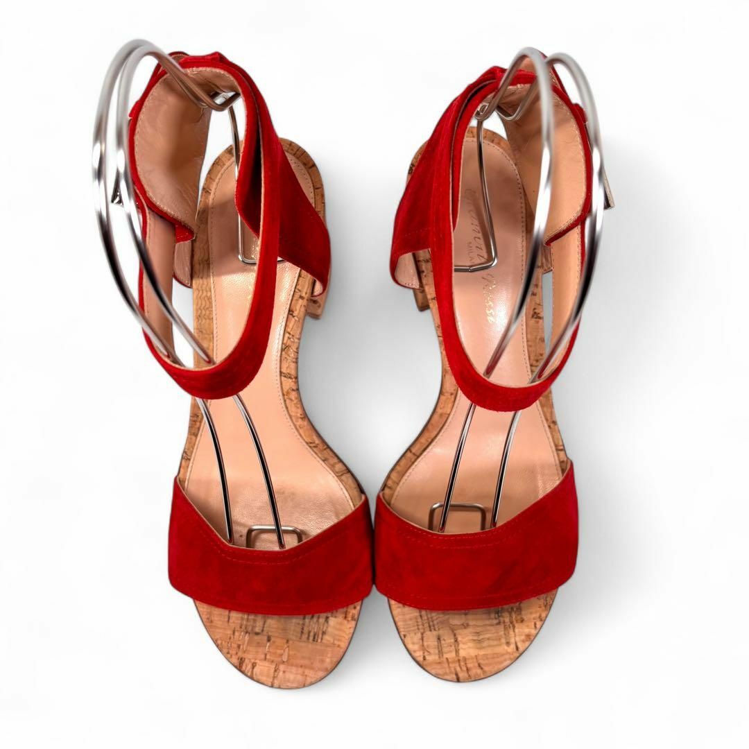 Gianvito Rossi - ジャンヴィトロッシ 37 24 スエード サンダル Gianvito Rossi - ジャンヴィトロッシ 37 24 スエード サンダル