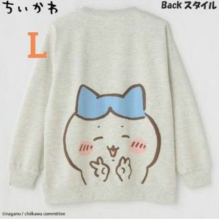 シマムラ(しまむら)の★新品タグ付き★　ハチワレ プルオーバー　スウェット　Lサイズ(トレーナー/スウェット)