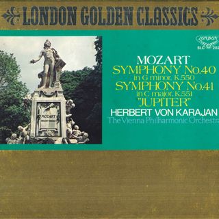 LP Mozart, Karajan, Vienna Philharmonic Orchestra Symphony No.40 In G Minor, K.550 / Symphony No.41 In C Major K551 jupiter/00400(その他)