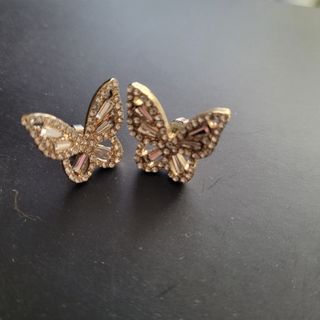 バタフライ ストーンピアス(ピアス)