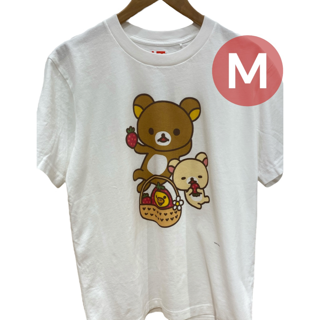UNIQLO(ユニクロ)の名古屋 限定 ユニクロ サンエックス リラックマ 男女兼用 Tシャツ Mサイズ レディースのトップス(Tシャツ(半袖/袖なし))の商品写真
