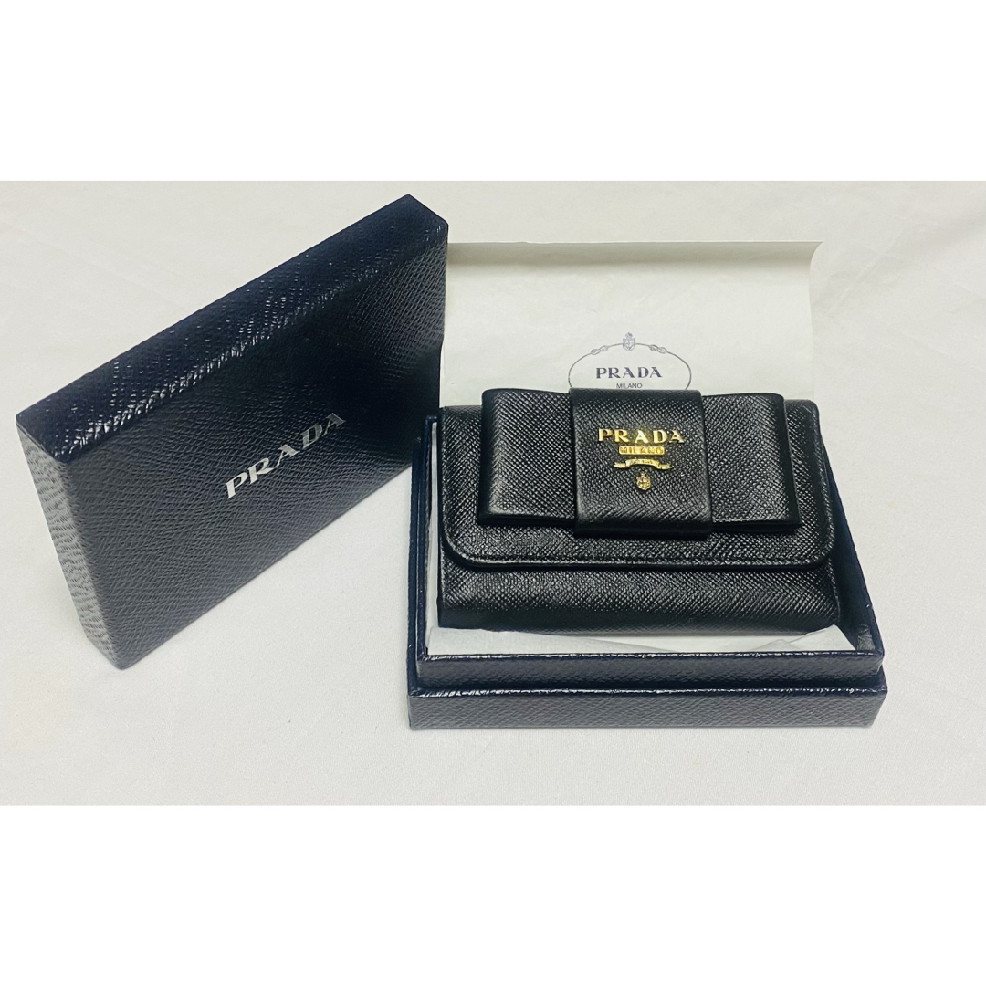 PRADA - PRADA キーケース リボンの通販 by いちごてゃんs shop PRADA - PRADA キーケース リボンの通販 by いちごてゃんs shop