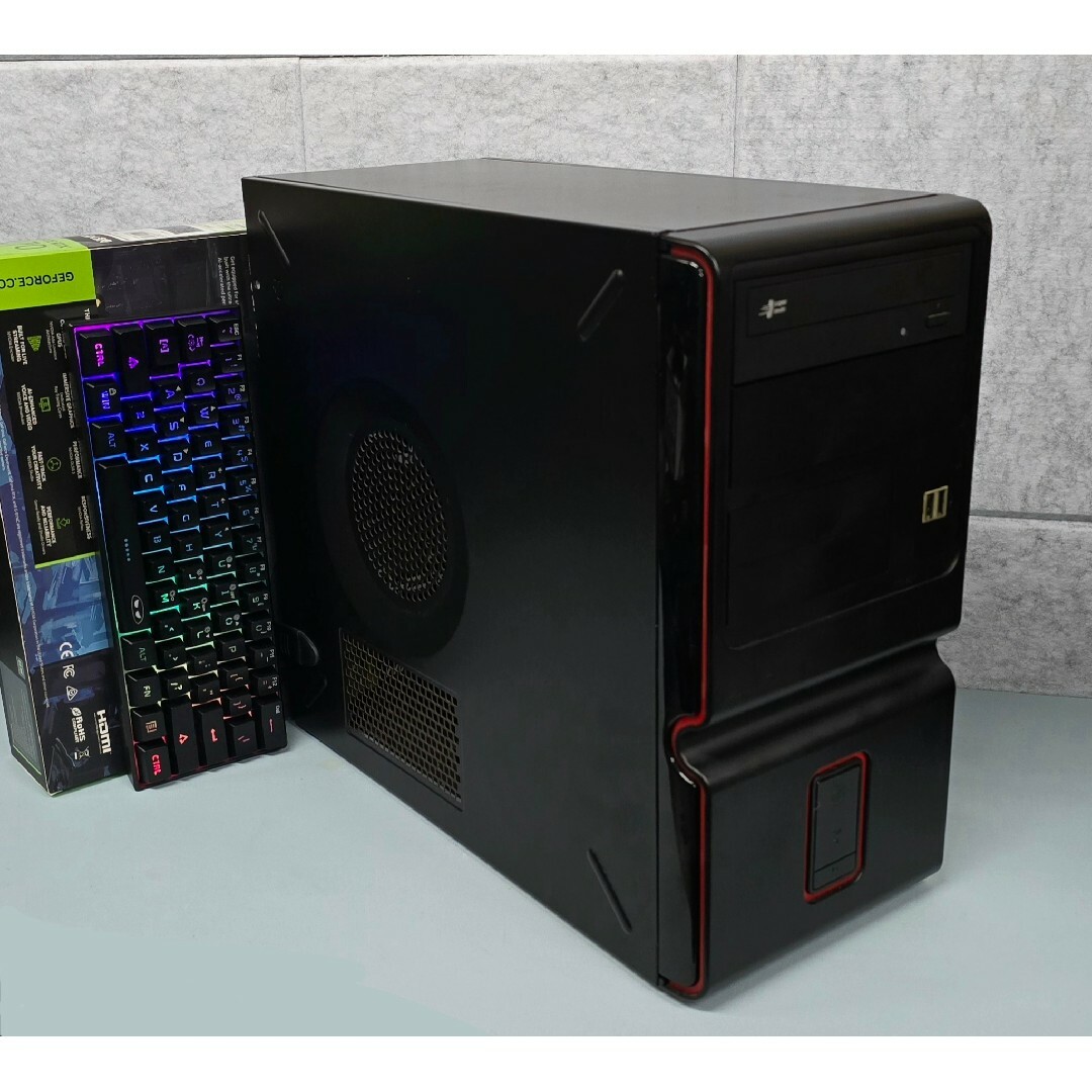 数量限定/高性能ゲーミPC/新型Ryzen 5/GTX 1080/SSD スマホ/家電/カメラのPC/タブレット(デスクトップ型PC)の商品写真
