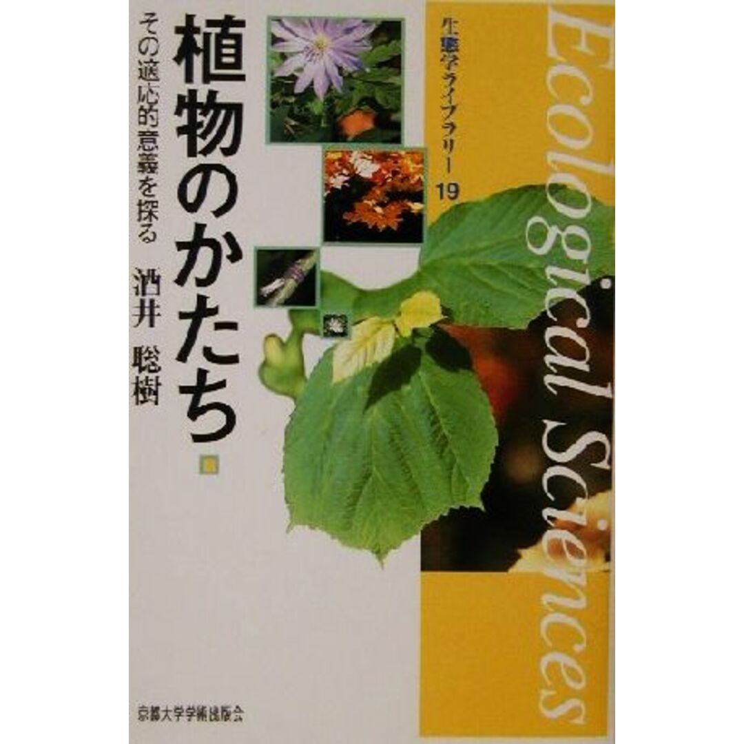 植物のかたち その適応的意義を探る 生態学ライブラリー19/酒井聡樹(著者) エンタメ/ホビーの本(科学/技術)の商品写真