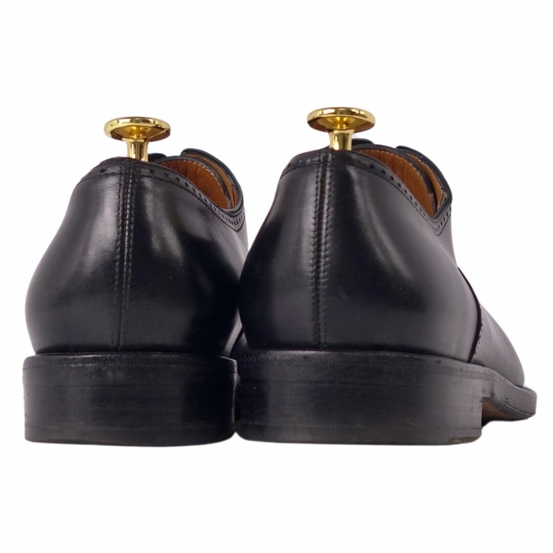 Salvatore Ferragamo(サルヴァトーレフェラガモ)の美品 サルヴァトーレ フェラガモ Salvatore Ferragamo TRAMEZZA レザーシューズ ビジネスシューズ メンズ 7EE ブラック メンズの靴/シューズ(ドレス/ビジネス)の商品写真