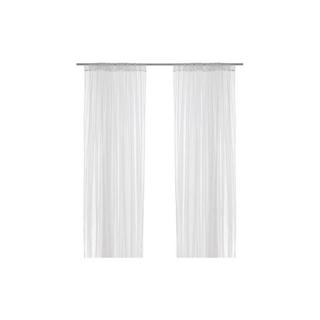 イケア(IKEA)の【IKEA】 カーテン 幅280×長さ250 2枚組 LILL ホワイト(レースカーテン)