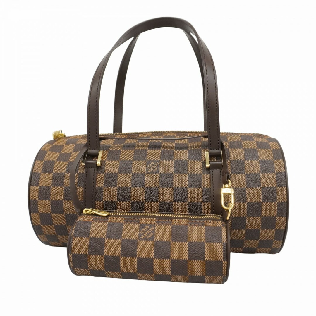 LOUIS VUITTON - 【5dd5806-b】ルイヴィトン ハンドバッグ ダミエ パピヨン30 N51303 エベヌ【中古】レディース