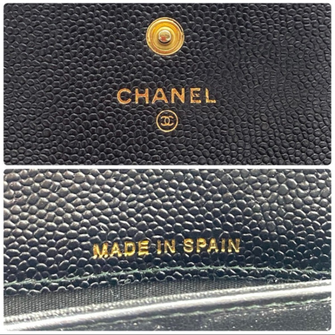 中古】良品 CHANEL ボーイシャネル シェブロン ココマーク V 中古】良品 CHANEL ボーイシャネル シェブロン ココマーク V