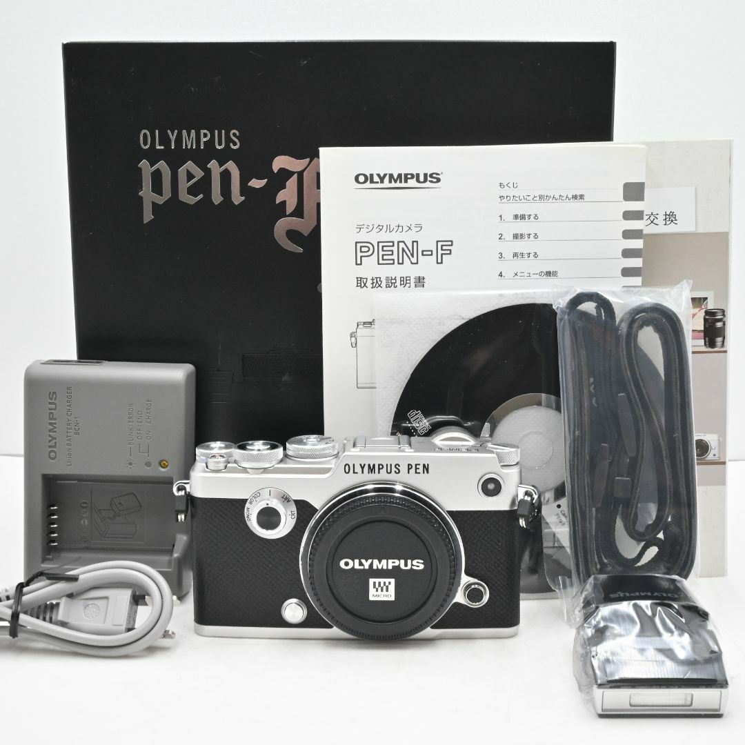 ショット数僅か『157』オリンパス　OLYMPUS　PEN-F ボディ シルバー