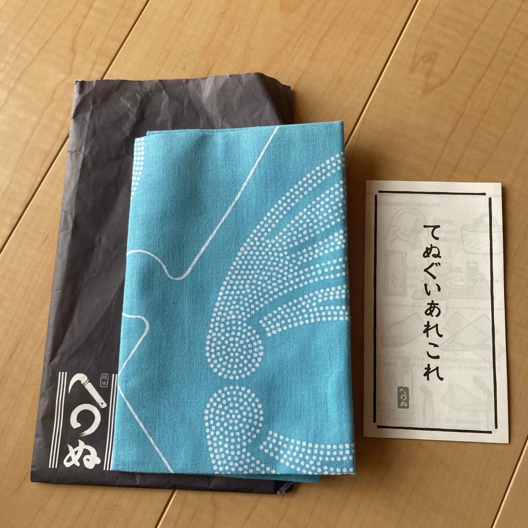手ぬぐい へのぬ レディースのファッション小物(ハンカチ)の商品写真