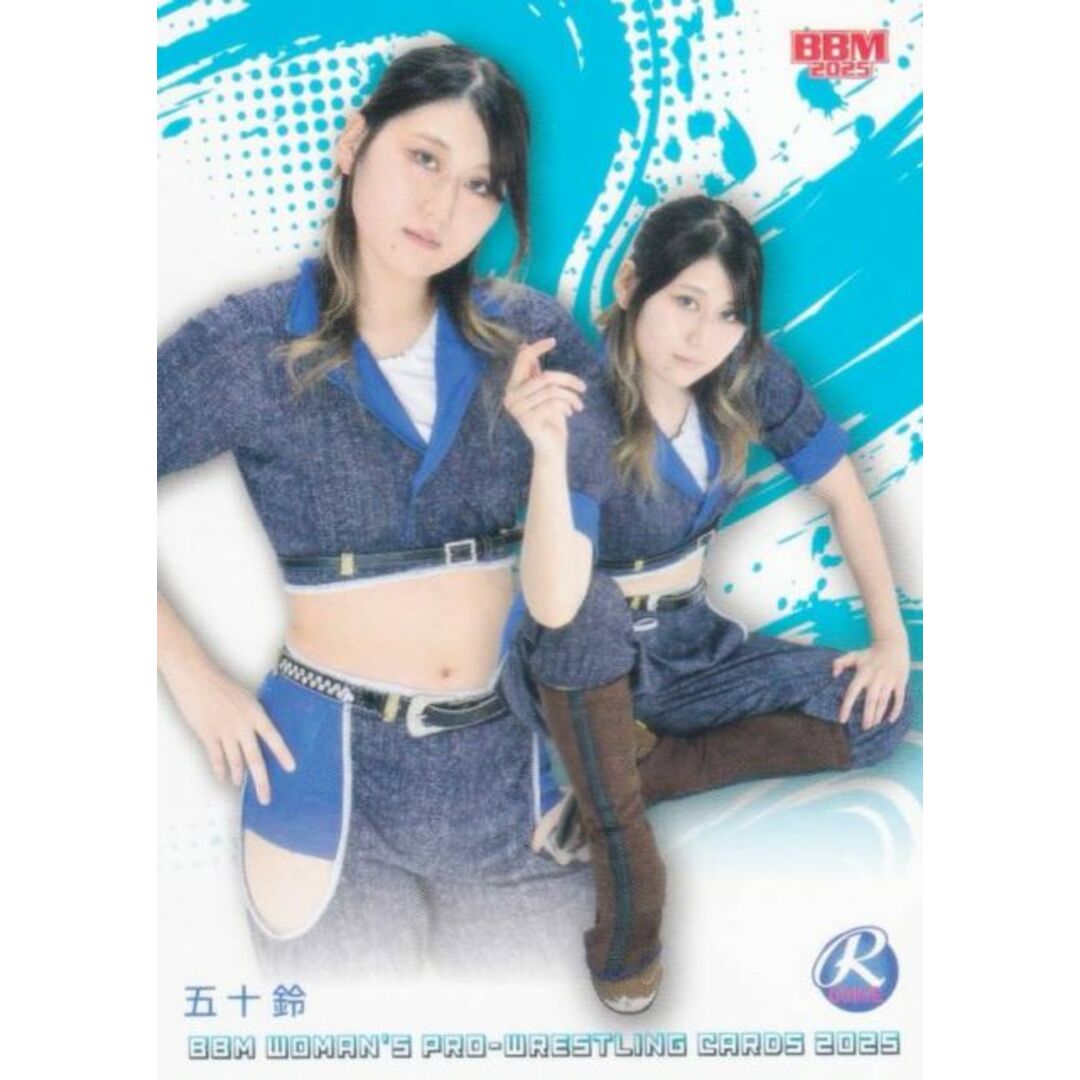 BBM 女子プロレスカード 014 五十鈴(ROOKIE) (レギュラーカード/現役選手) 2025 エンタメ/ホビーのアニメグッズ(その他)の商品写真