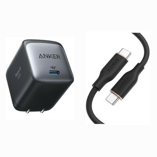 アンカー(Anker)の【新品未開封セット】ANKER 充電器 NANO II 65W + ケーブル(その他)