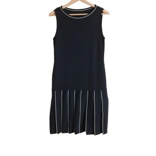 フォクシー(FOXEY)のFOXEY(フォクシー) ワンピース サイズ38 M レディース - 40192 黒 ノースリーブ/ロング(その他)