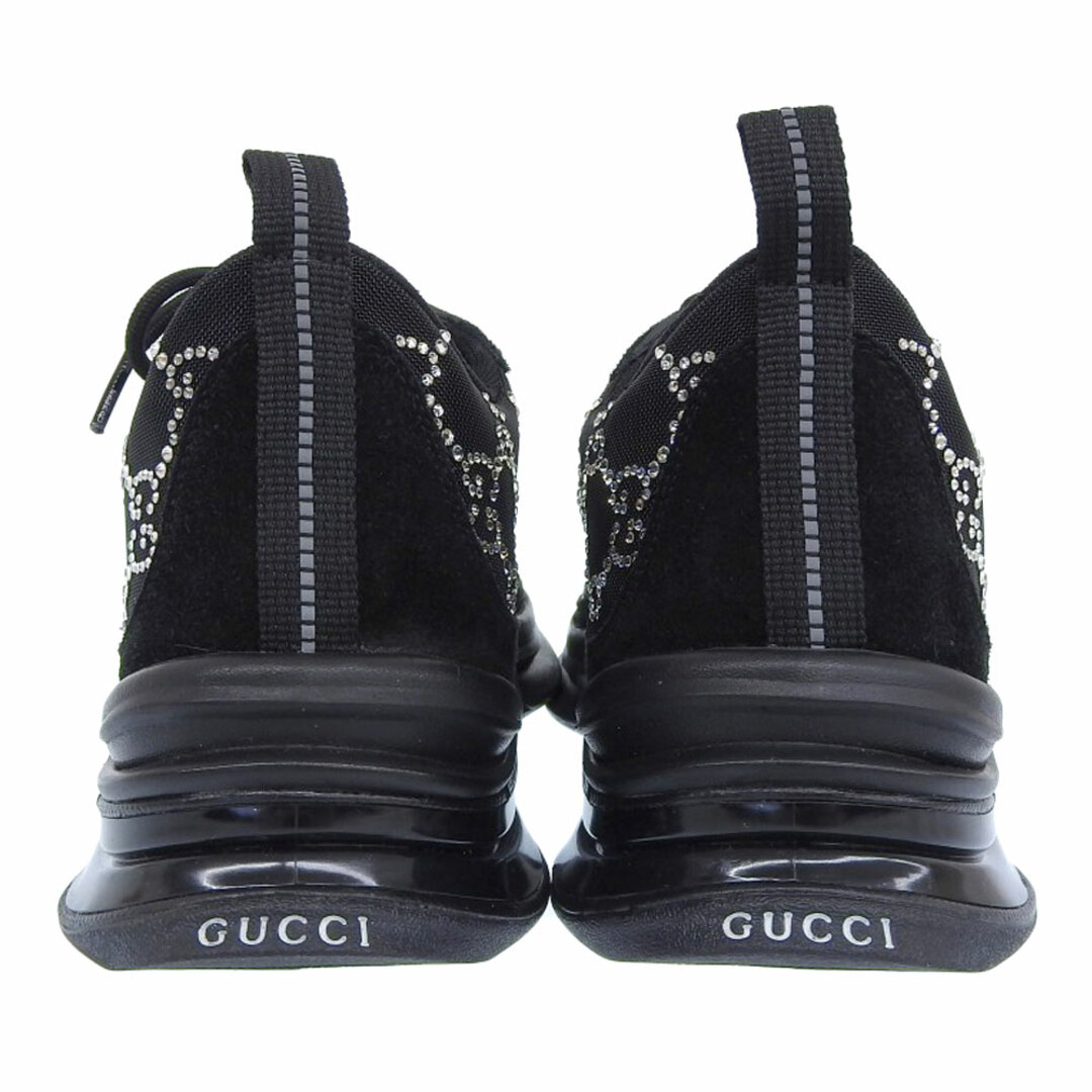 GUCCI - グッチ 新品同様 GUCCI RUN GG総柄 ラインストーン GUCCI - グッチ 新品同様 GUCCI RUN GG総柄 ラインストーン