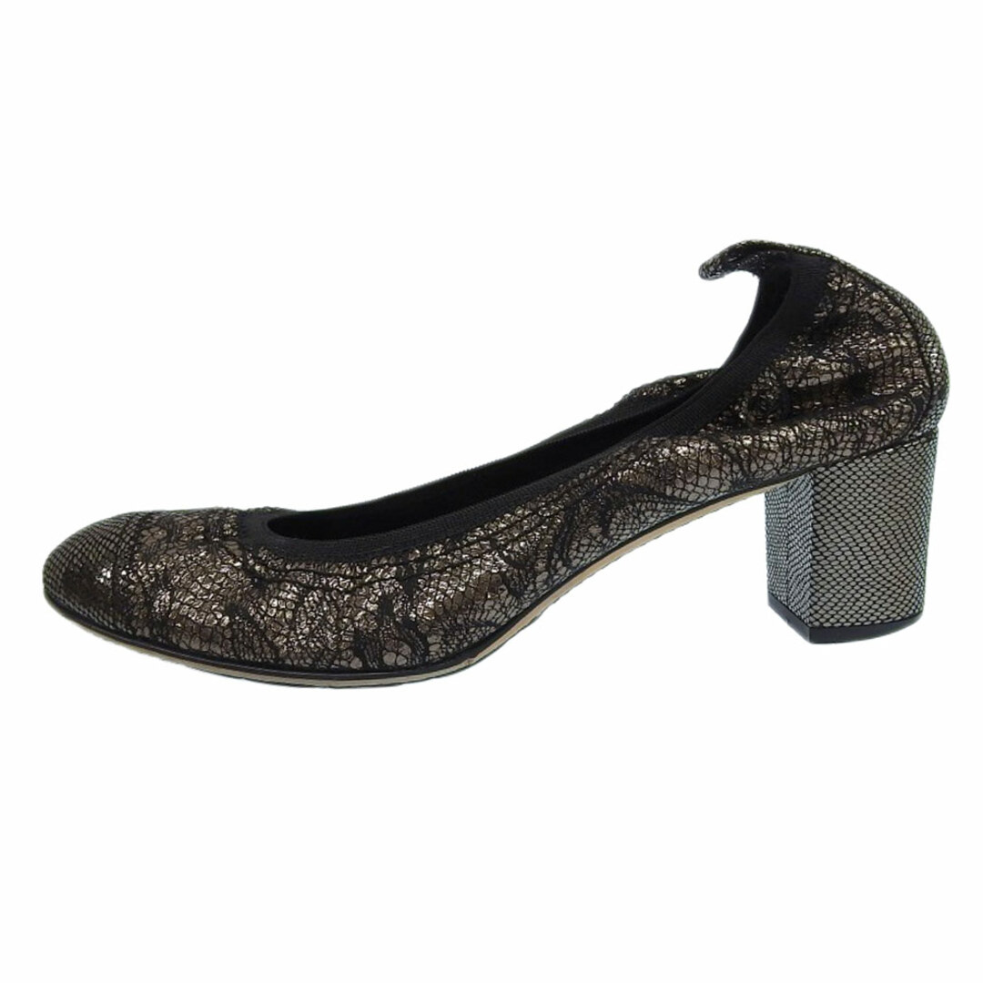 CHANEL - シャネル チャンキーヒール バレエシューズ パンプス CHANEL - シャネル チャンキーヒール バレエシューズ パンプス