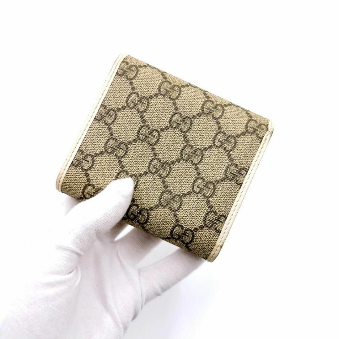 GUCCI - ◇グッチ◇GGスプリーム/621891/ホースビット/三つ折り GUCCI - ◇グッチ◇GGスプリーム/621891/ホースビット/三つ折り