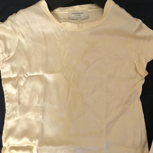 Saint Laurent(サンローラン)のイヴサンローラン Ｔシャツ 白 レディースのトップス(Tシャツ(半袖/袖なし))の商品写真