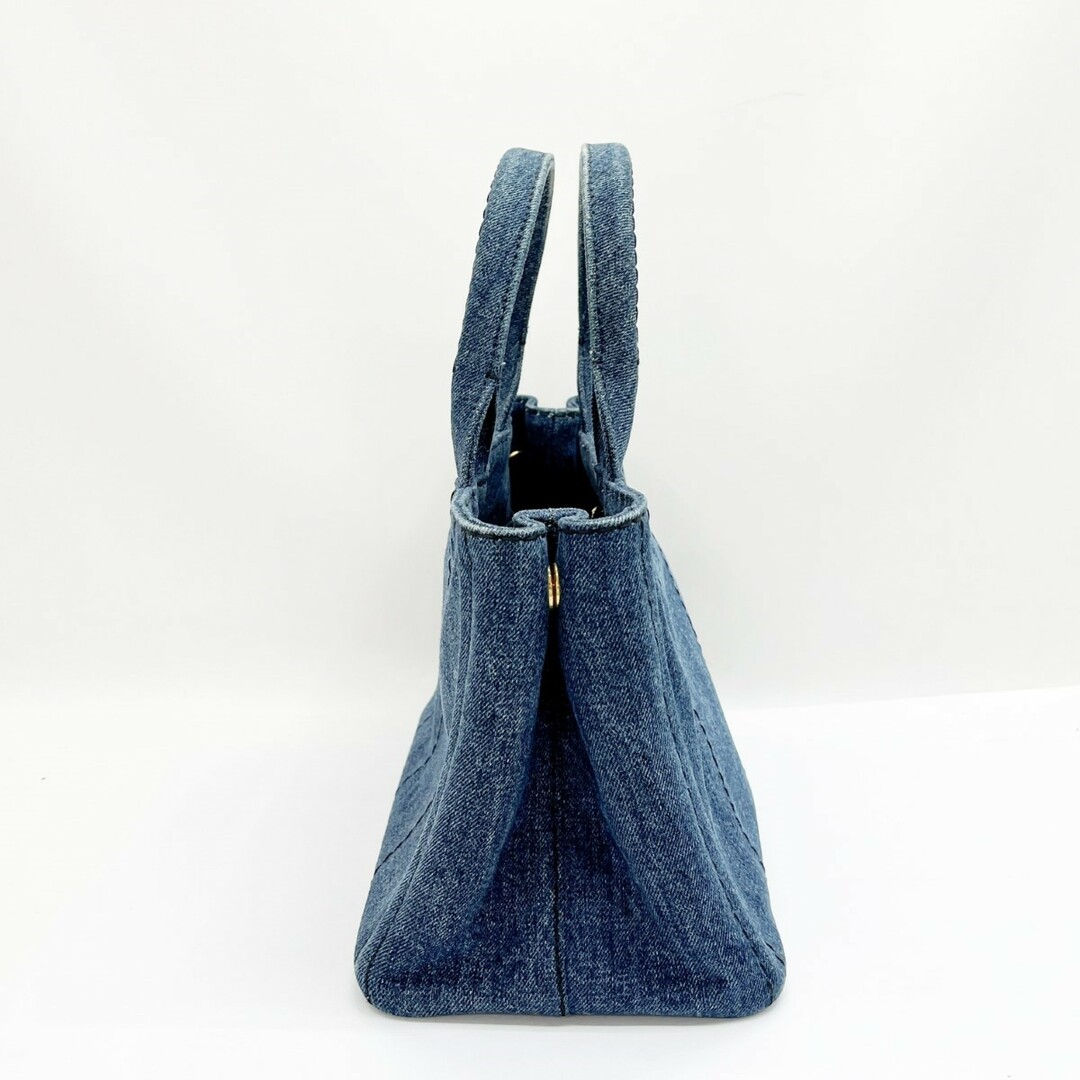 PRADA - ◇◇PRADA プラダ トートバッグ カナパ 2way デニム PRADA - ◇◇PRADA プラダ トートバッグ カナパ 2way デニム