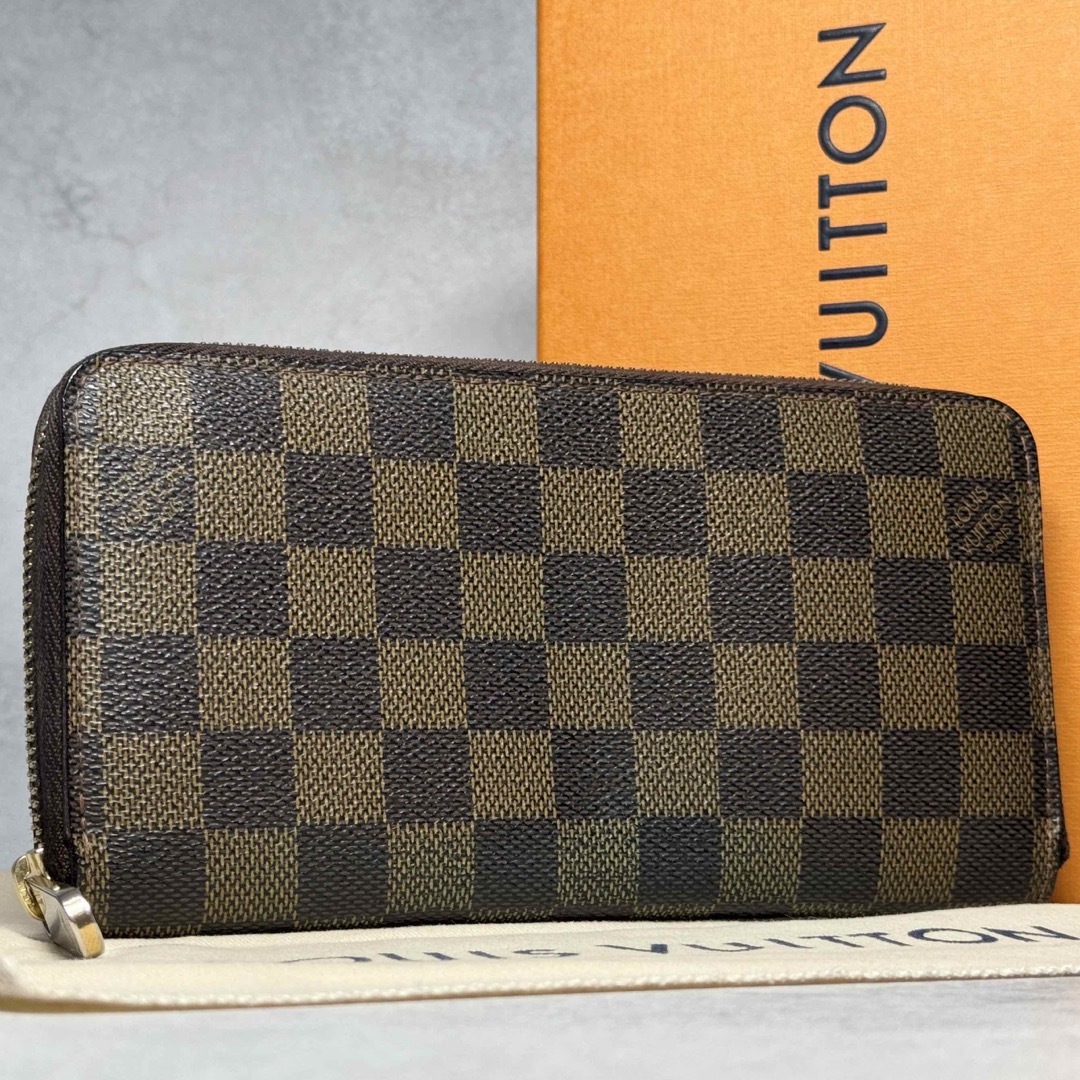 LOUIS VUITTON - 美品 定価11.7万 ルイヴィトン ダミエ ジッピー LOUIS VUITTON - 美品 定価11.7万 ルイヴィトン ダミエ ジッピー