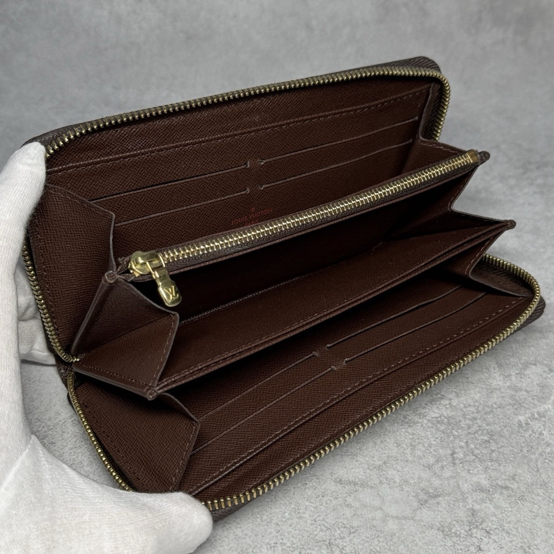 LOUIS VUITTON - 美品 定価11.7万 ルイヴィトン ダミエ ジッピー LOUIS VUITTON - 美品 定価11.7万 ルイヴィトン ダミエ ジッピー
