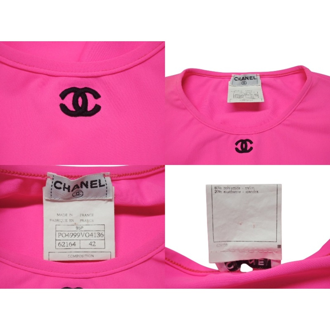 CHANEL - CHANEL シャネル タンクトップ ノースリーブ トップス CHANEL - CHANEL シャネル タンクトップ ノースリーブ トップス