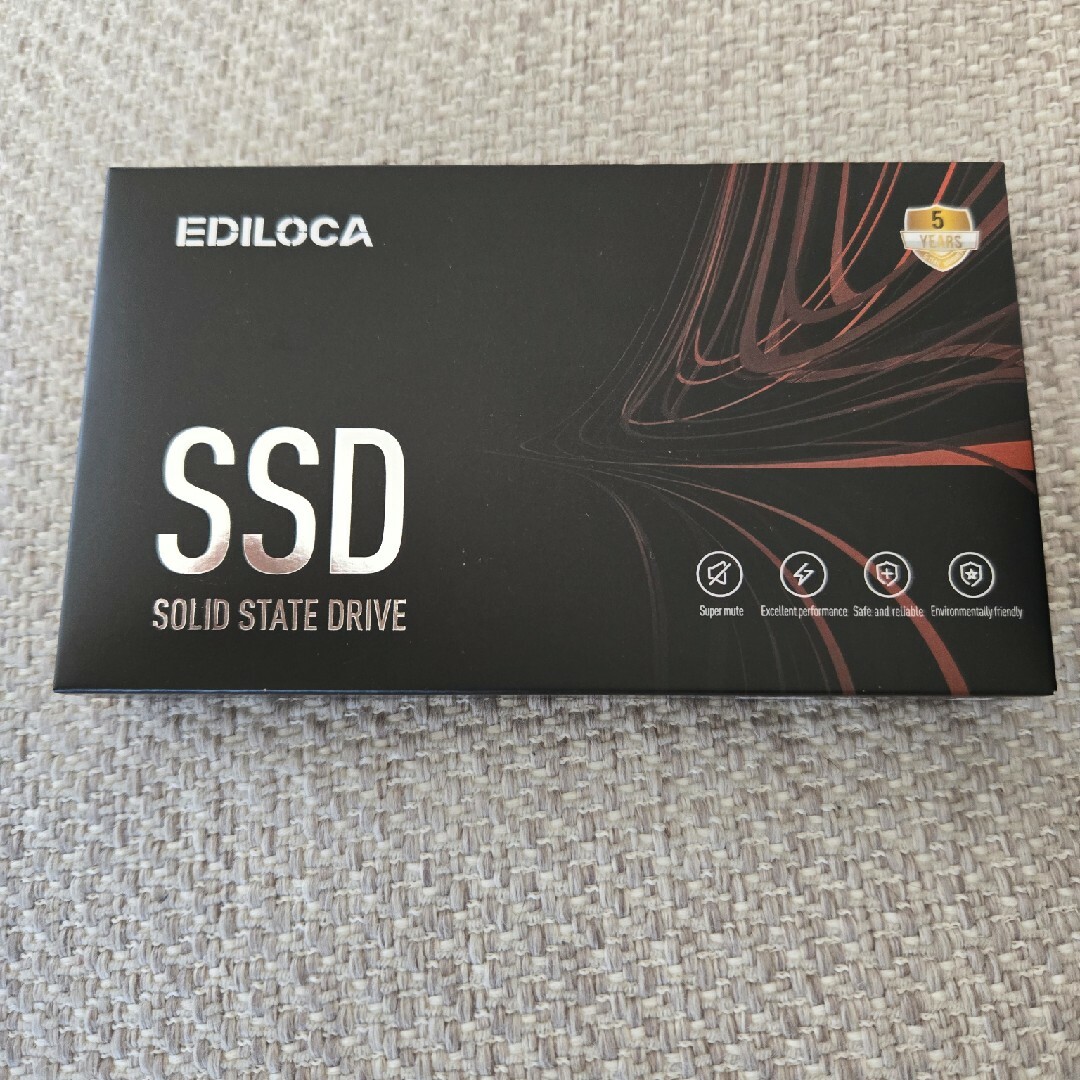 ES106 SSD 512GB 2.5インチ 7mm SATA3 6Gb/s スマホ/家電/カメラのPC/タブレット(PCパーツ)の商品写真