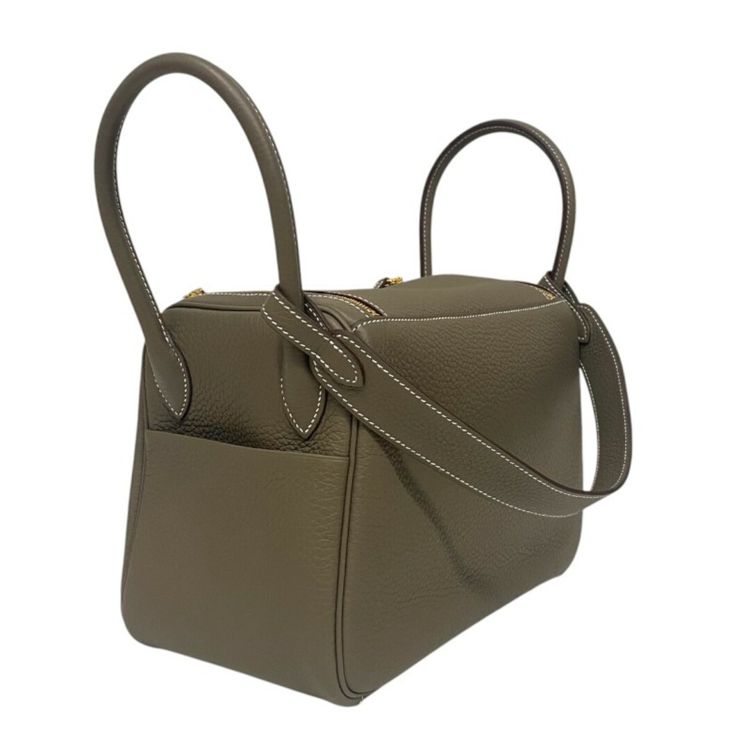 HERMES - エルメス HERMES リンディ26 W刻 エトゥープ ゴールド HERMES - エルメス HERMES リンディ26 W刻 エトゥープ ゴールド