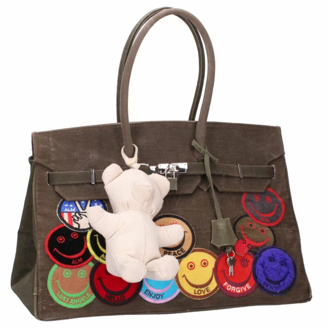 LADY MADE - レディメイド TRAVEL BAG テディベア付ワッペン LADY MADE - レディメイド TRAVEL BAG テディベア付ワッペン