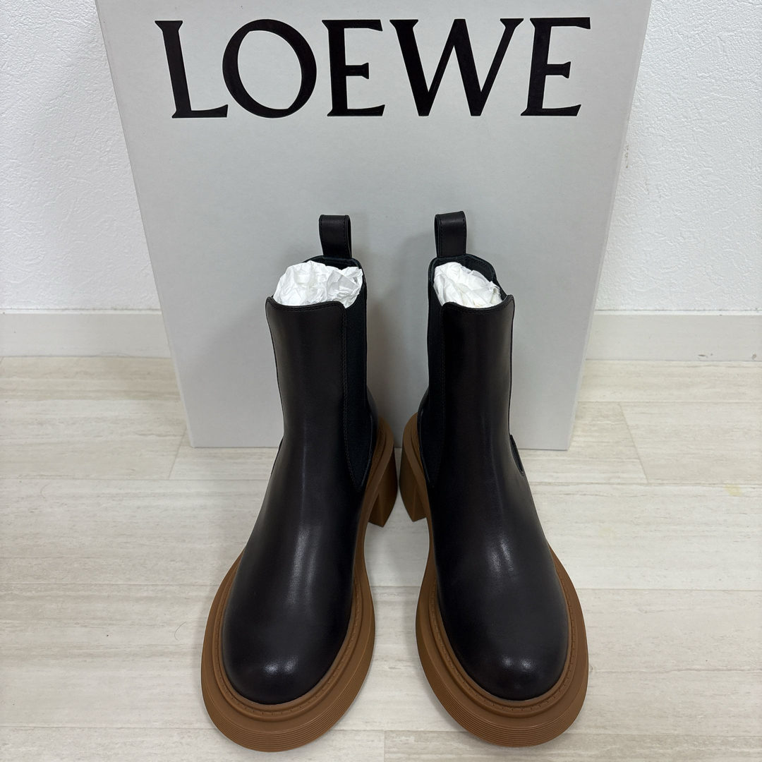 LOEWE - 【試着のみ美品】ロエベ チェルシーブーツ 37の通販 by LOEWE - 【試着のみ美品】ロエベ チェルシーブーツ 37の通販 by