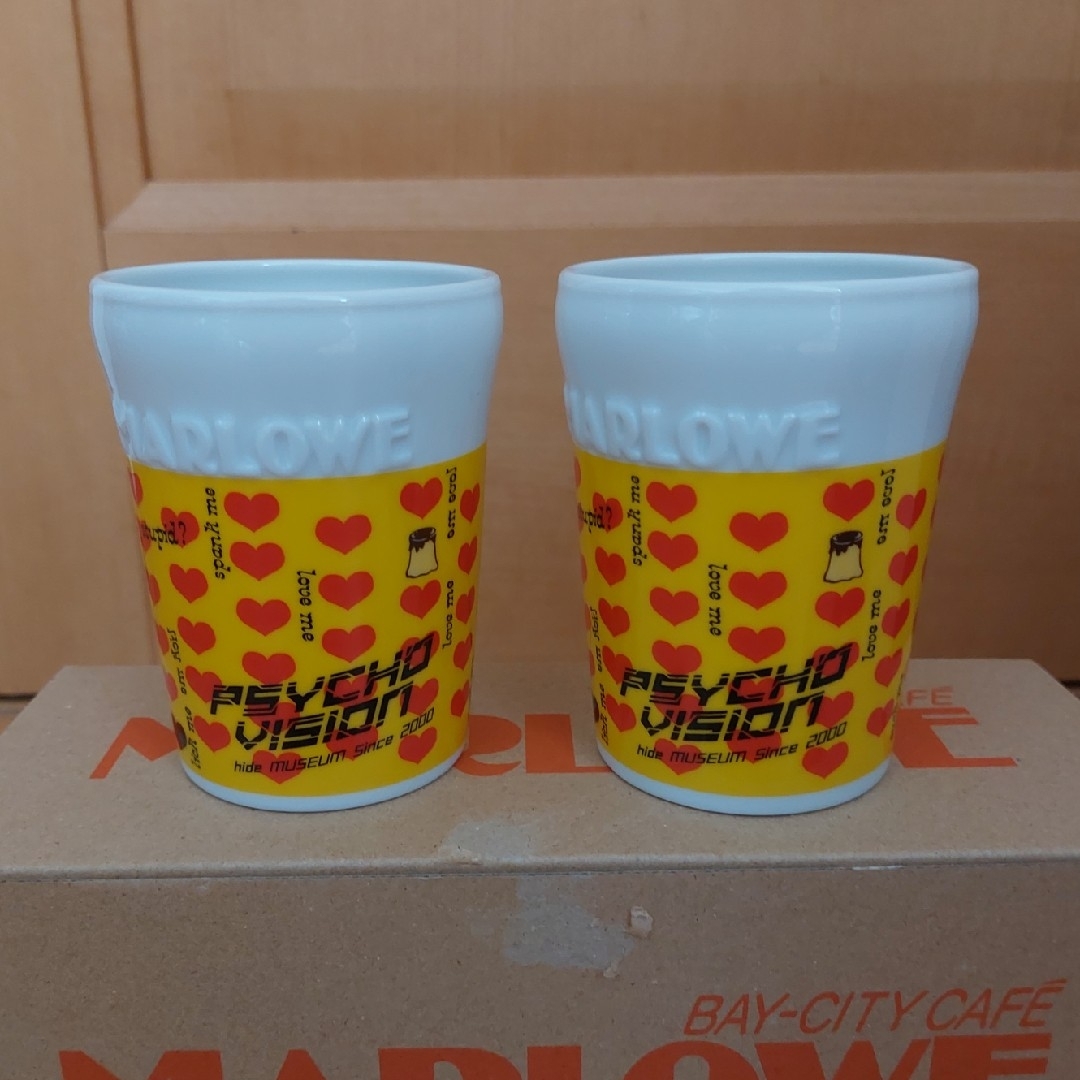 マーロウ hide コラボ 陶器 エンタメ/ホビーのタレントグッズ(ミュージシャン)の商品写真
