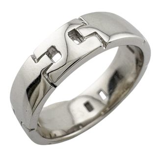 エルメス(HERMES)のエルメス ヘラクレス リング 指輪 12号 18金 K18ホワイトゴールド レディース HERMES  中古(リング(指輪))