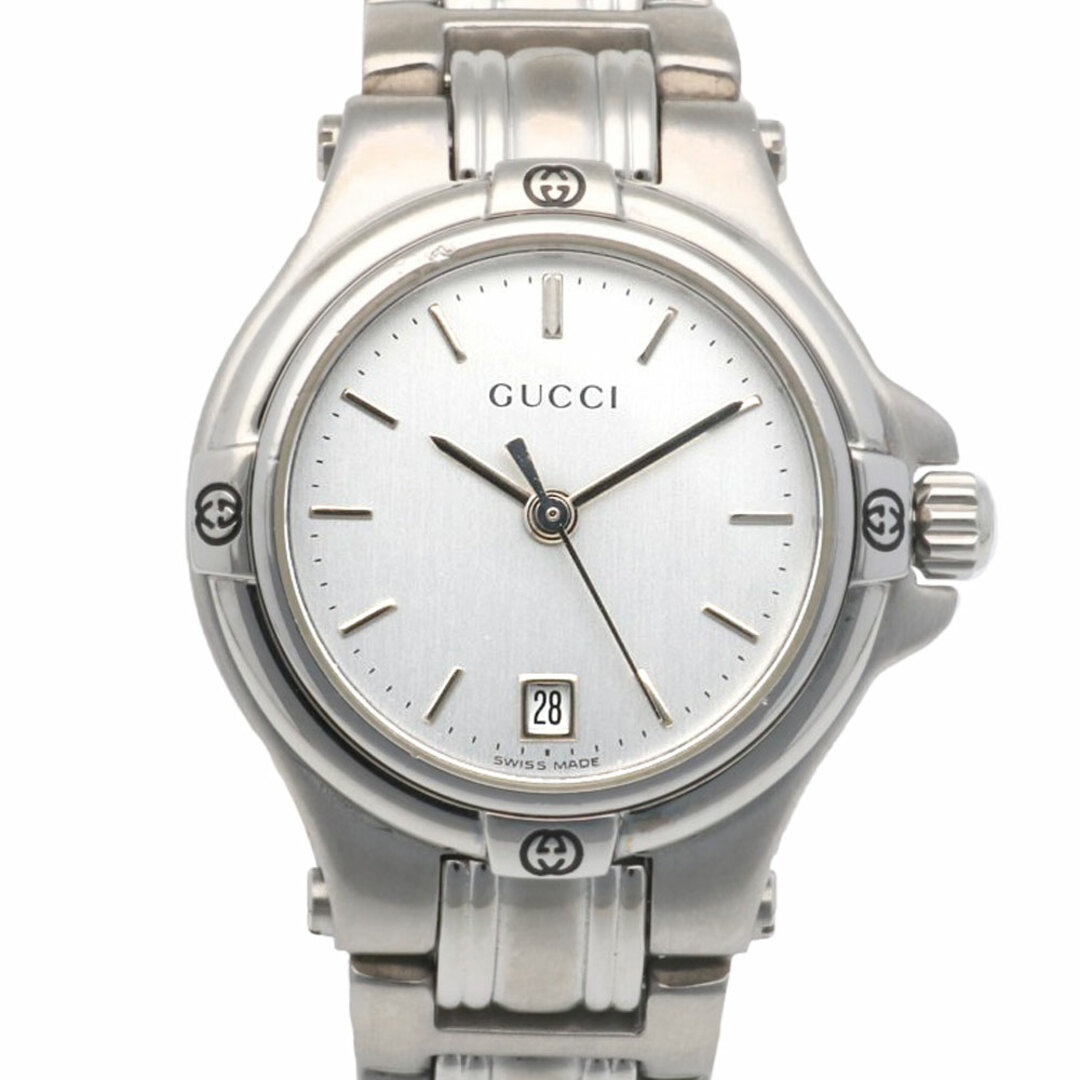GUCCI - グッチ 腕時計 時計 ステンレススチール 9040L クオーツ GUCCI - グッチ 腕時計 時計 ステンレススチール 9040L クオーツ