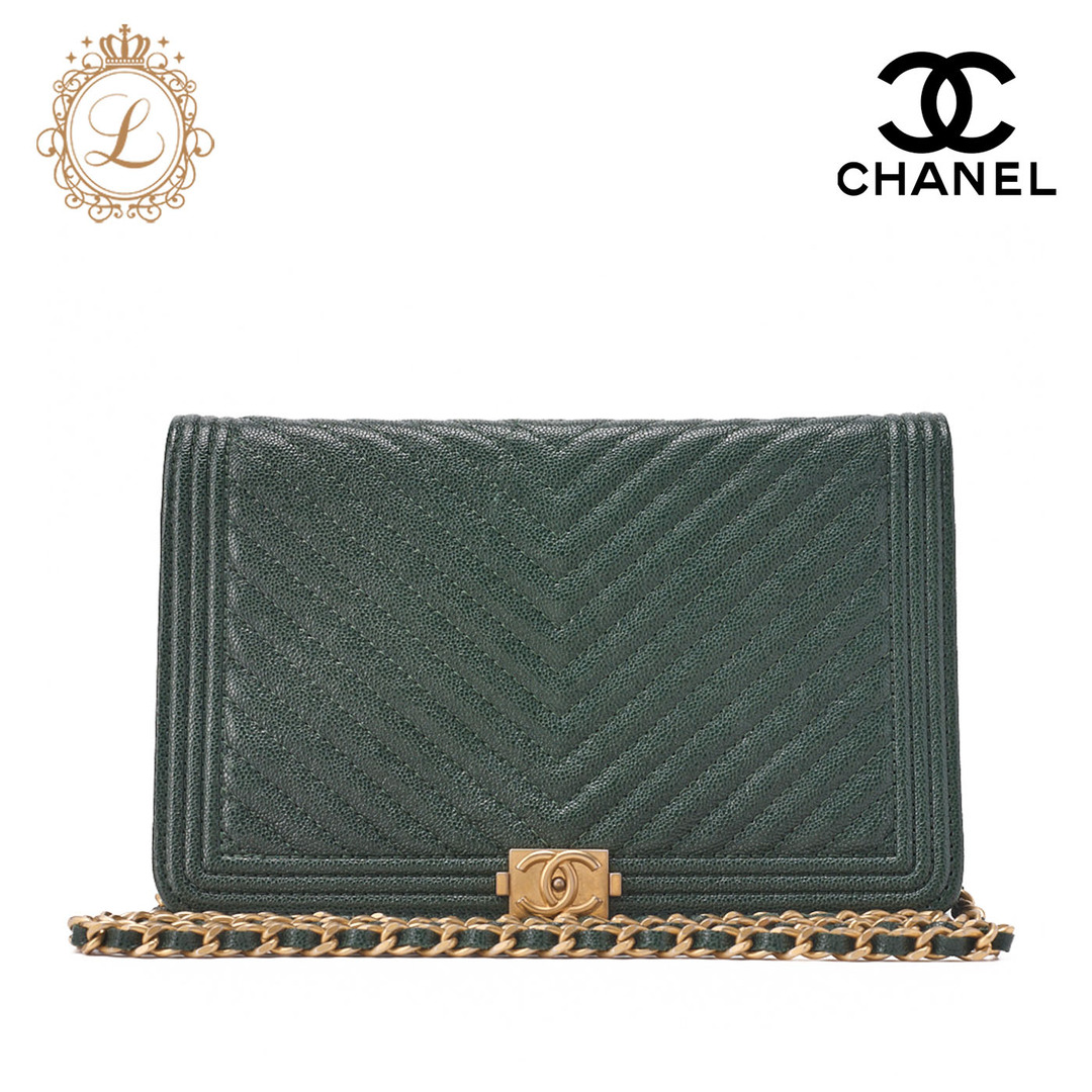 CHANEL - CHANEL シャネル ボーイシャネル マトラッセ チェーン CHANEL - CHANEL シャネル ボーイシャネル マトラッセ チェーン