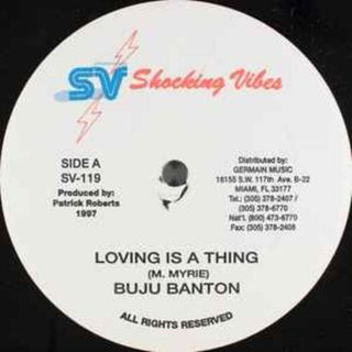 米12” Buju Banton Loving Is A Thing  SV119 Shocking Vibes /00250(その他)