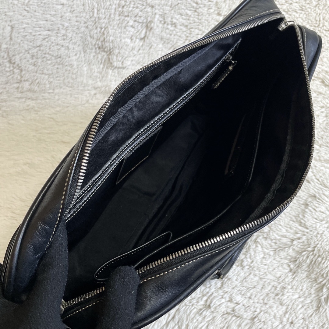 COACH - 美品 COACH コーチ 2way ステッチ ブリーフケース COACH - 美品 COACH コーチ 2way ステッチ ブリーフケース