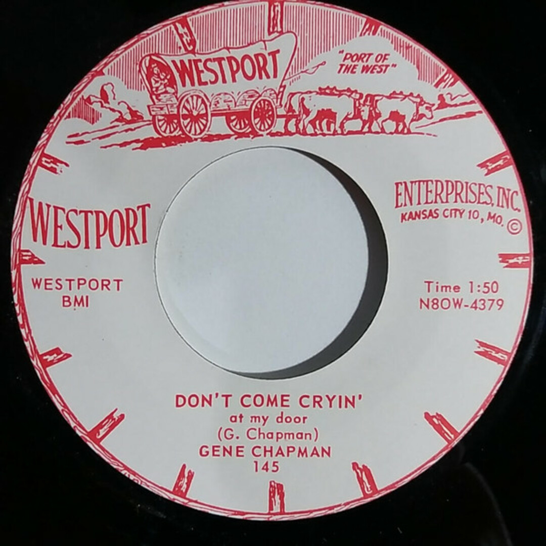 欧7” Gene Chapman Dont Come Cryin At My Door / Oklahoma Blues 145 Westport /00080 エンタメ/ホビーのエンタメ その他(その他)の商品写真